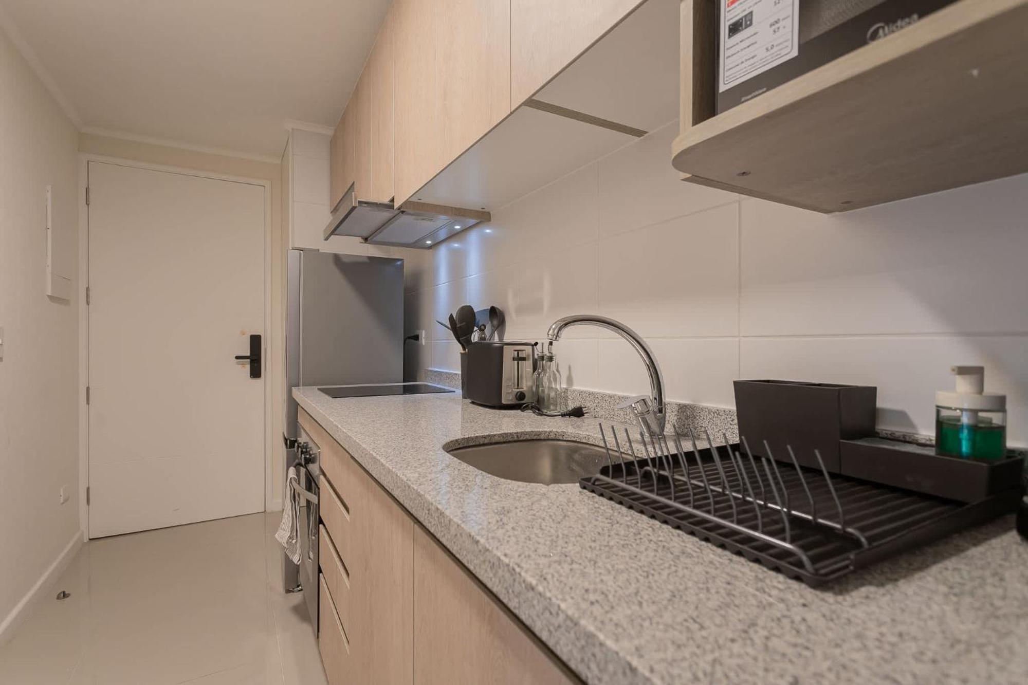 Apartamento Stylish For 2 In Downtown Santiago
